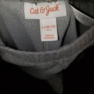 Cat & Jack Grey Fleece pants:Sz 10/12 Lightly Worn
